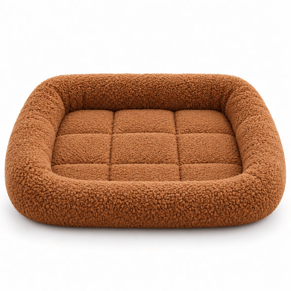 Couchage pour chats en laine d'agneau ultra douce pour un confort optimal