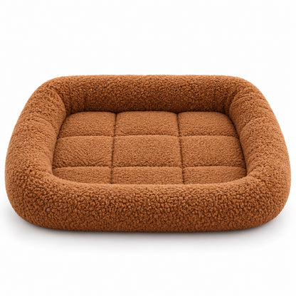Couchage pour chats en laine d'agneau ultra douce pour un confort optimal