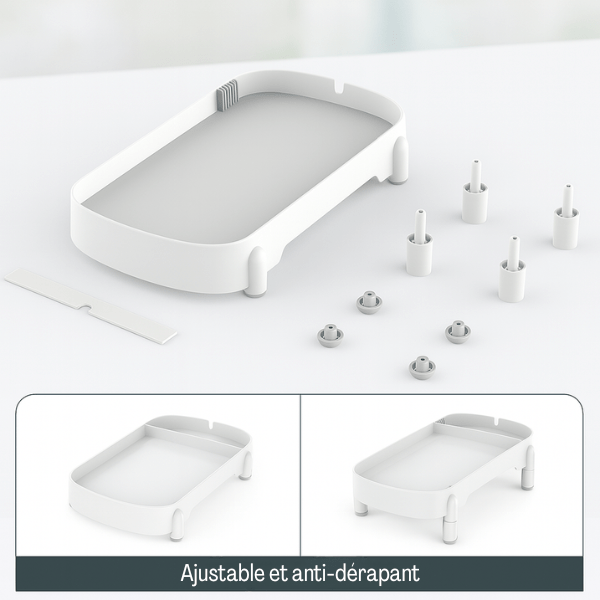 Distributeur de croquettes pour chat support surélevé pied ajustable | Raised Support™
