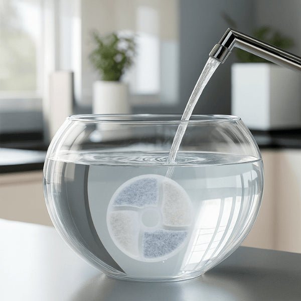 Filtre pour fontaine à eau chat conseil humidification avant utilisation fontaine ceramique CrystalPaws™