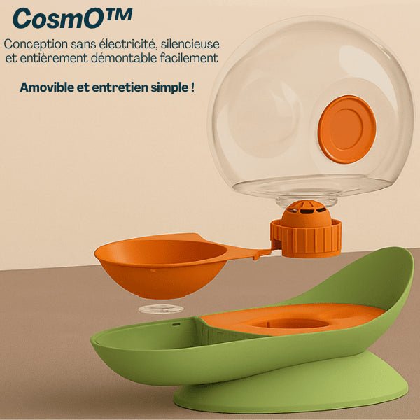Fontaine à eau chat sans électricité pratique amovible démontable entretien simple CosmO™