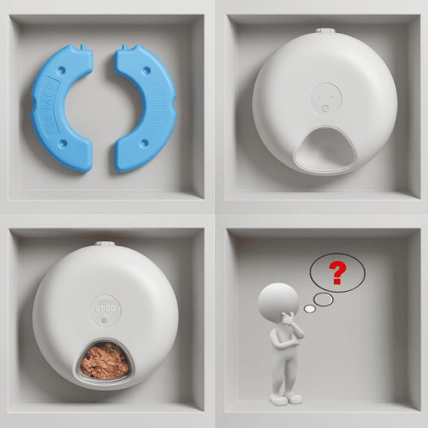 Quelle gamelle chat automatique connectée choisir ? bouton wifi ou pack glace fraîcheur - BowlPro 600™