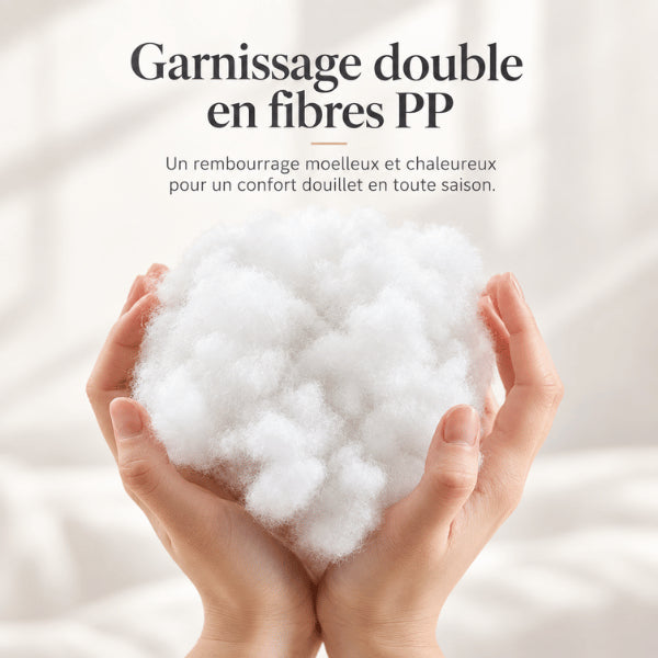Coussin pour chaton garni de fibres PP épaisses pour confort moelleux