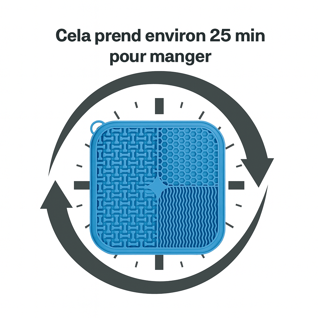 Tapis de lechage PurriLick™ pour alimentation plus lente